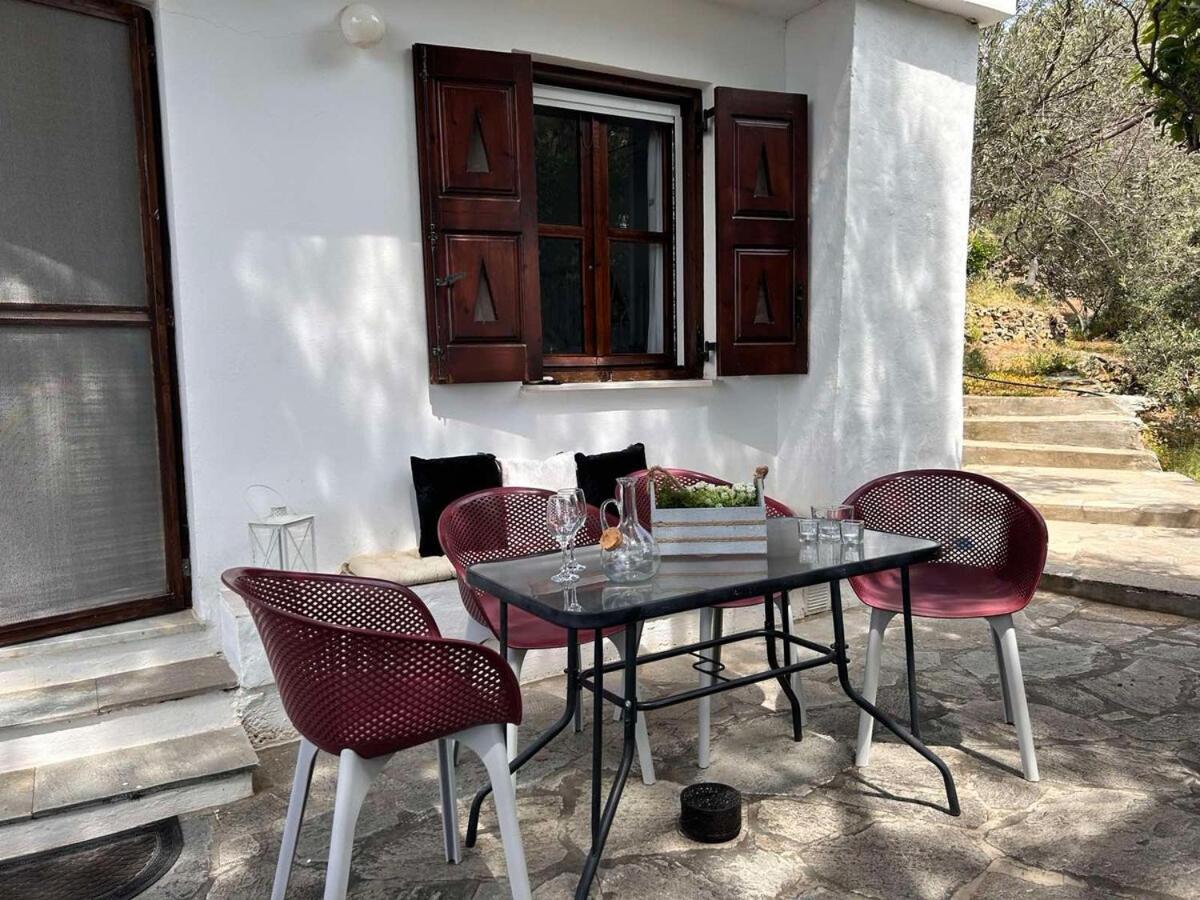 Grandpa Simos' Traditional Guest House Agios Romanos Exterior foto