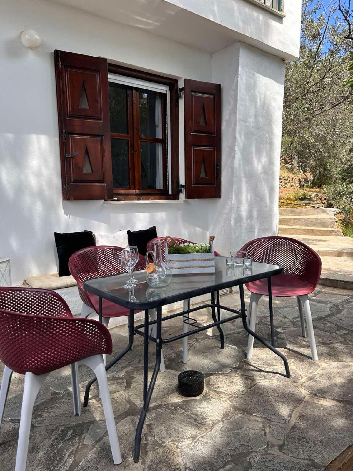 Grandpa Simos' Traditional Guest House Agios Romanos Exterior foto