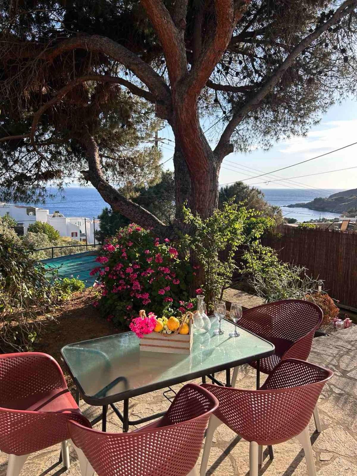 Grandpa Simos' Traditional Guest House Agios Romanos Exterior foto